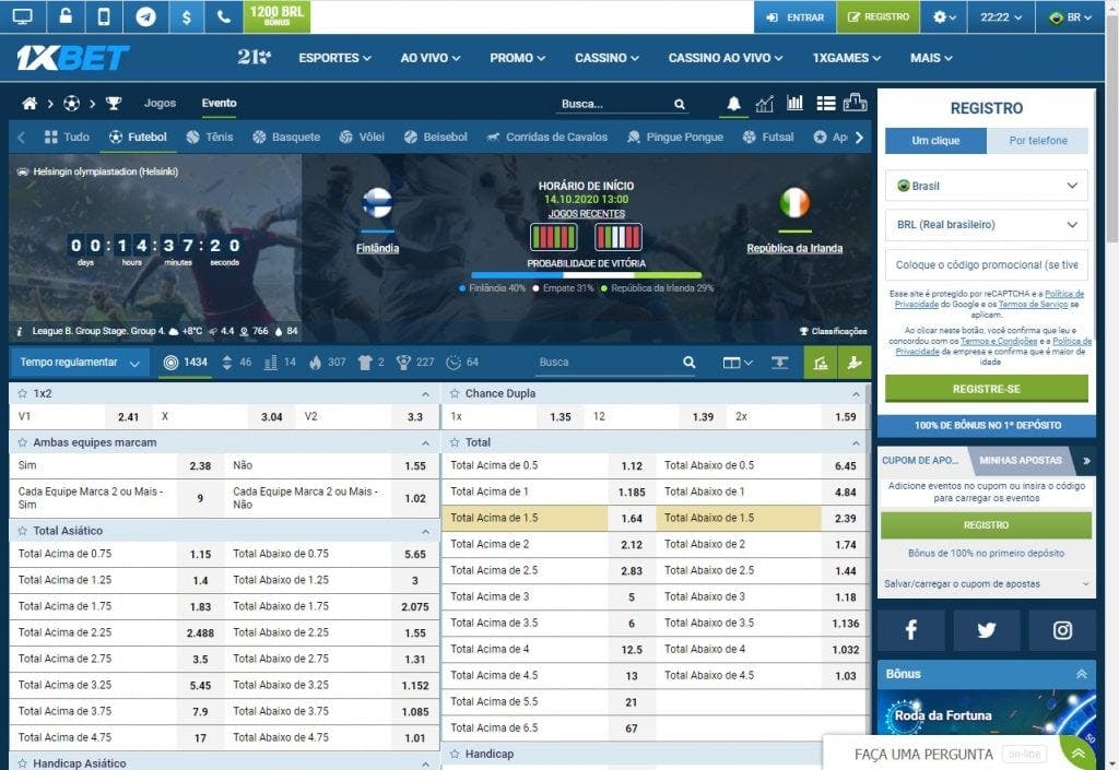 Bets esportes