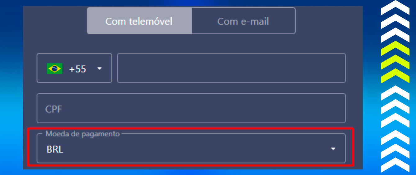 Não consigo sacar na blaze