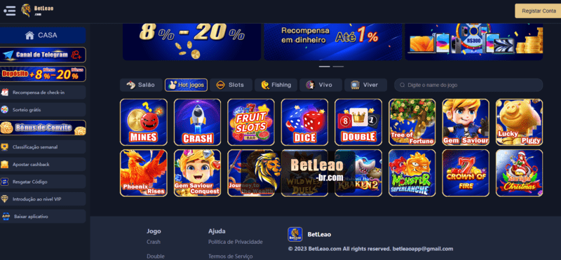 Jogar cassino on-line
