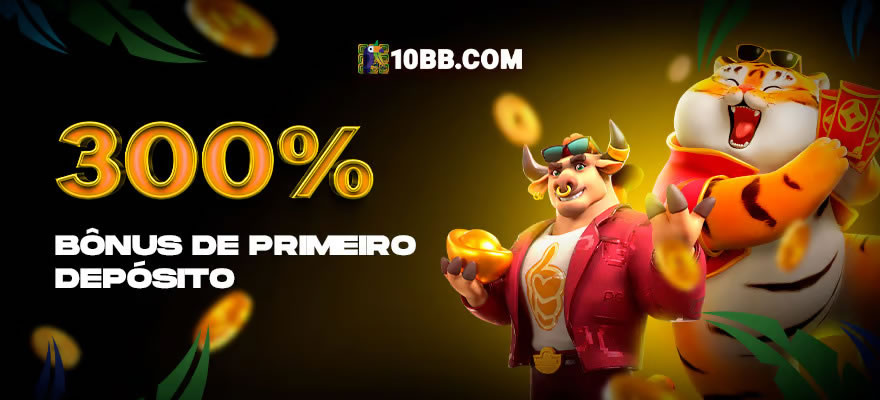 Bonus de boas vindas